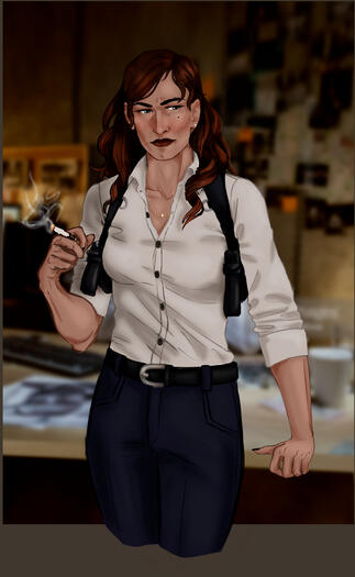 Half body, more realistic artstyle & rendering - 85$